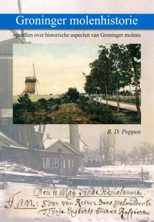 boek van B. D. Poppen: Groninger molenhistorie