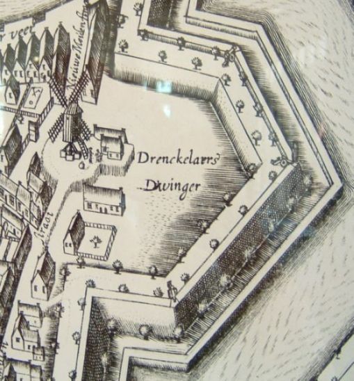 de sarrieshut op de Drenckelaers dwinger, bron: Groninger Archieven
